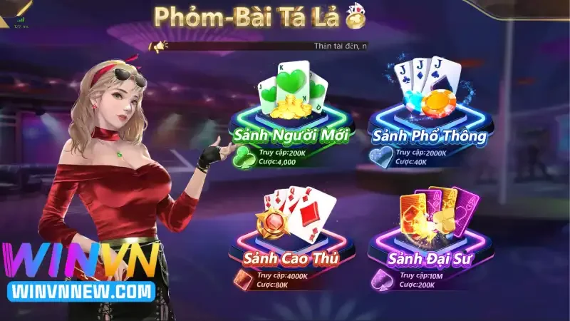 Nguyên tắc chọn bàn chơi phỏm phù hợp