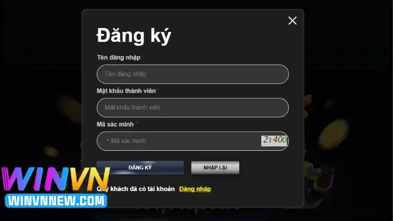 Đăng ký và trải nghiệm dễ dàng