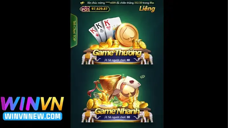 Hướng dẫn cách chơi Liêng cơ bản tại WINVN