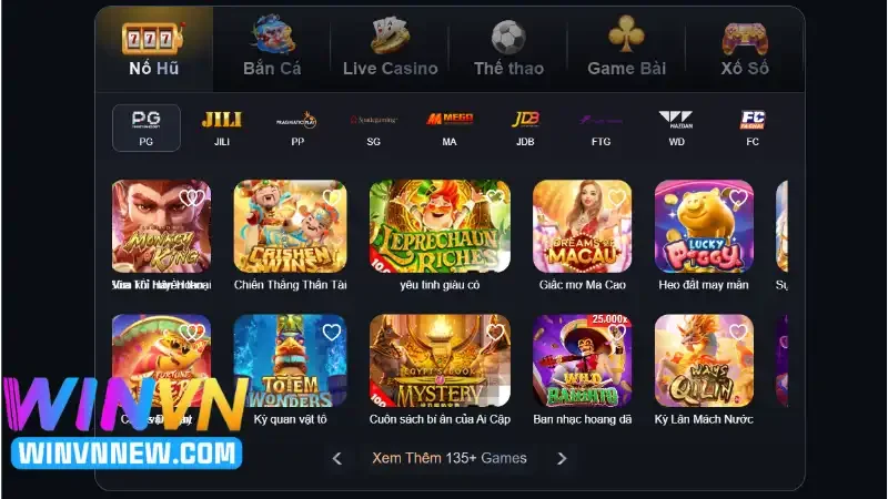 Tổng quan về nổ hũ WINVN