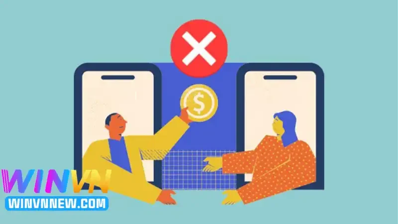 Các điều kiện khi thực hiện rút tiền WINVN